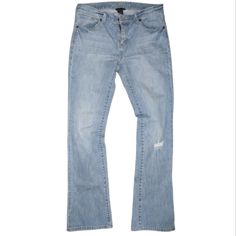 New York & Company Light Blue Women's Bootcut Jeans